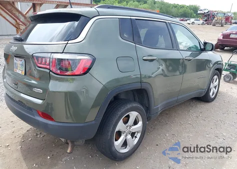 2018 Jeep Compass Latitude from USA, damaged, VIN 3C4NJDBB8JT184990